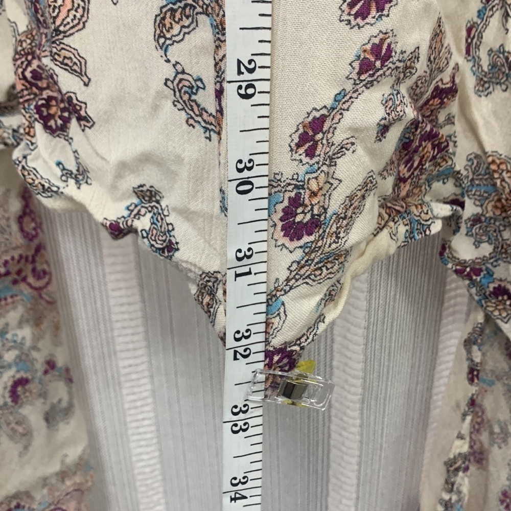 Altar’d State Boho Country Kimono‎ CoverUp Multi Color Size L - Picture 6 of 11